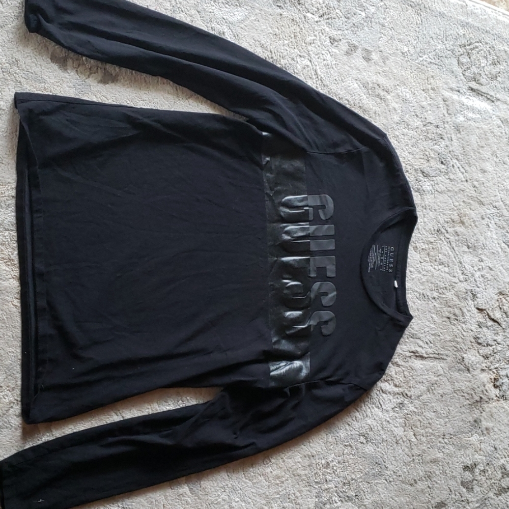 Mens Guess Long Sleeve T-Shirt